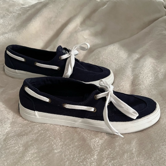 Sperry Women’s canvas boat shoes size 7.5 - Picture 8 of 9